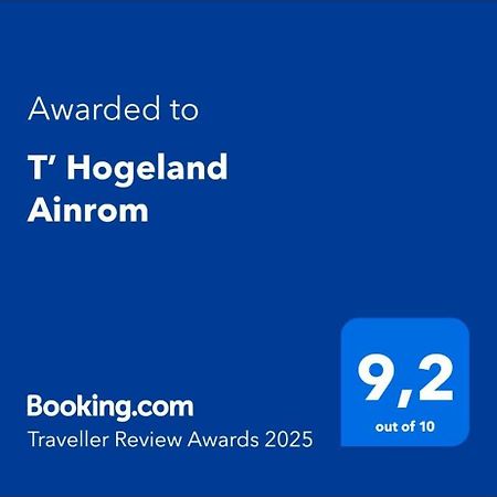 T' Hogeland Ainrom Bed & Breakfast Eenrum Dış mekan fotoğraf