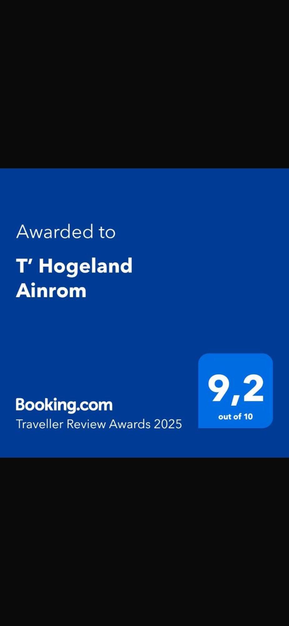 T' Hogeland Ainrom Bed & Breakfast Eenrum Dış mekan fotoğraf